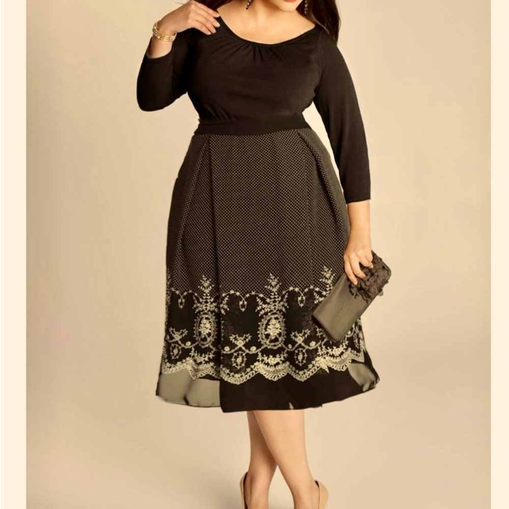Navy blue IGIGI DRESS